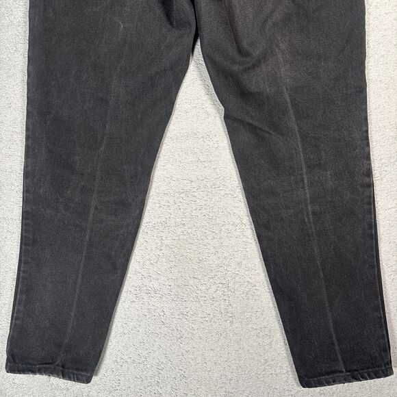 Vintage Levi’s Jeans Womens Sz 10 Short 15921 Tapered Fit Tapered Leg Black ‘96 - Picture 13 of 14